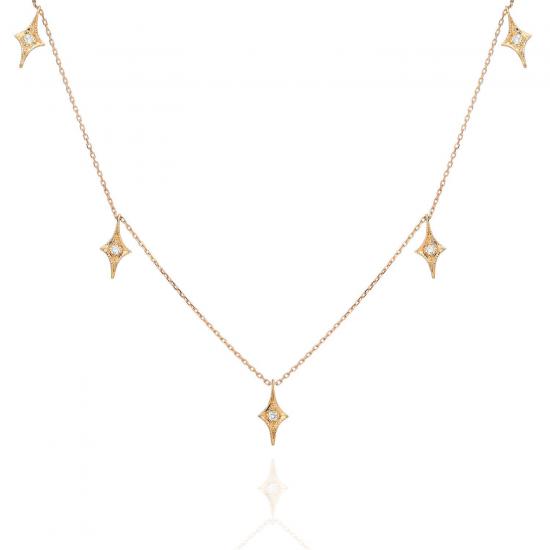 Pırlantalı Kolye, Trend Kolyeler, Minimal Kolyeler