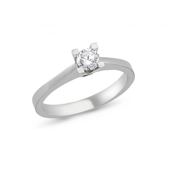 HRD 0,30 ct F Renk Tektaş Pırlanta Yüzük, Tektaş Yüzük, Hrd Sertifikalı Yüzükler, Pırlanta Yüzükler, Nuumu Jewelry
